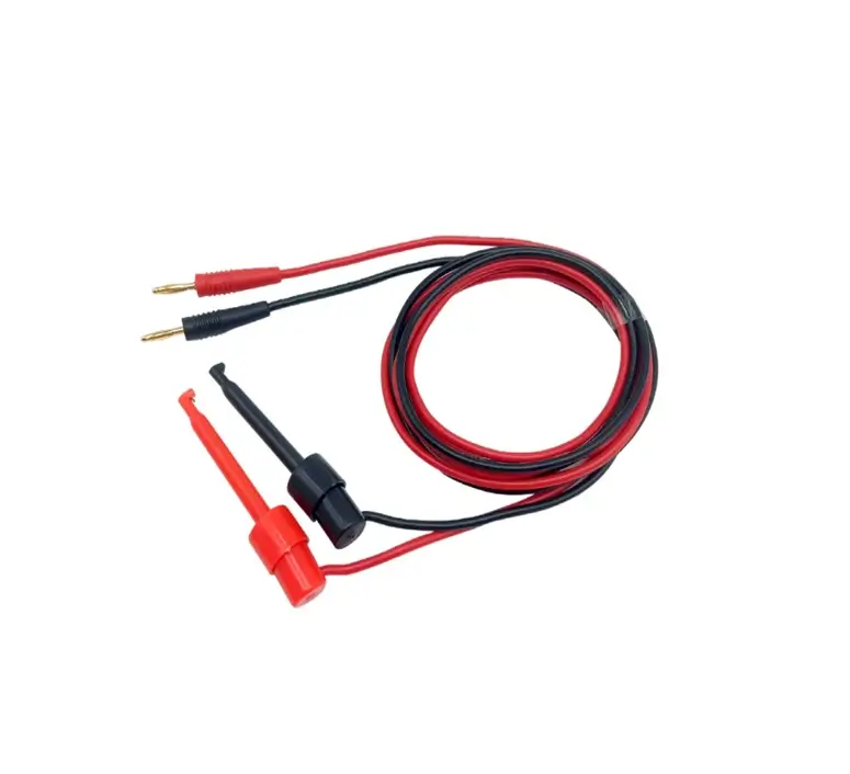 Scule mentenanta - Set testere multimetru banane 2mm 2 cleme OneHook 1m OEM pentru măsurători electrice precise