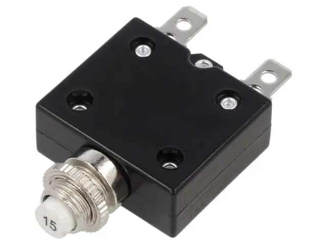 Siguranță Termică 20A OPTIFUSE CBW58-HS-20A-5C, Imax 1kA, Tensiuni DC/AC, Dimensiuni 35x14,4x31mm [1]