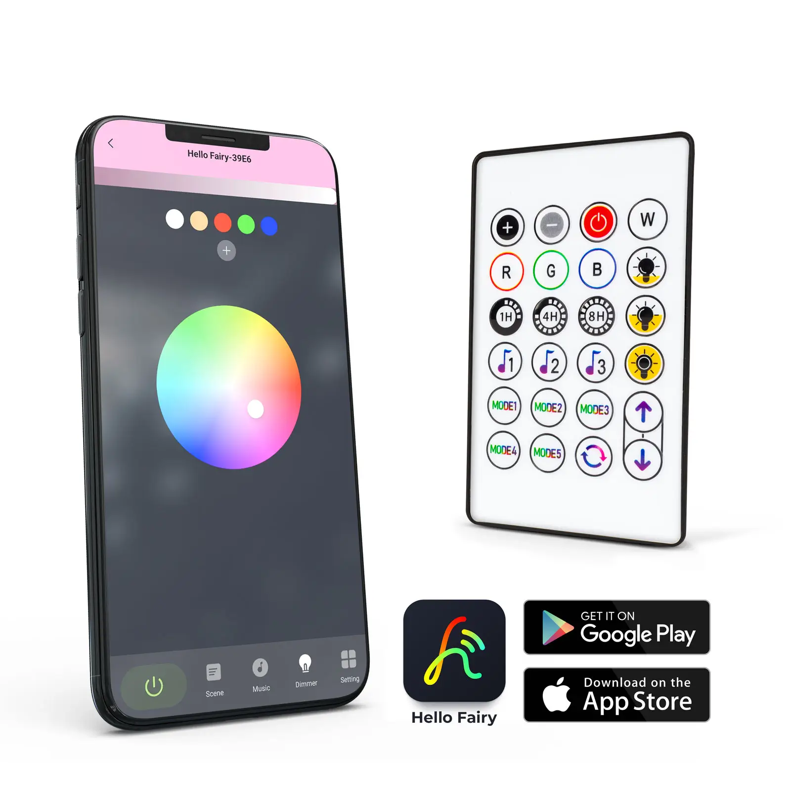 Sir 10m lumina inteligenta 100-240V 66 LED RGB Bluetooth/telecomanda 58386 – IoElectronice.ro [3]