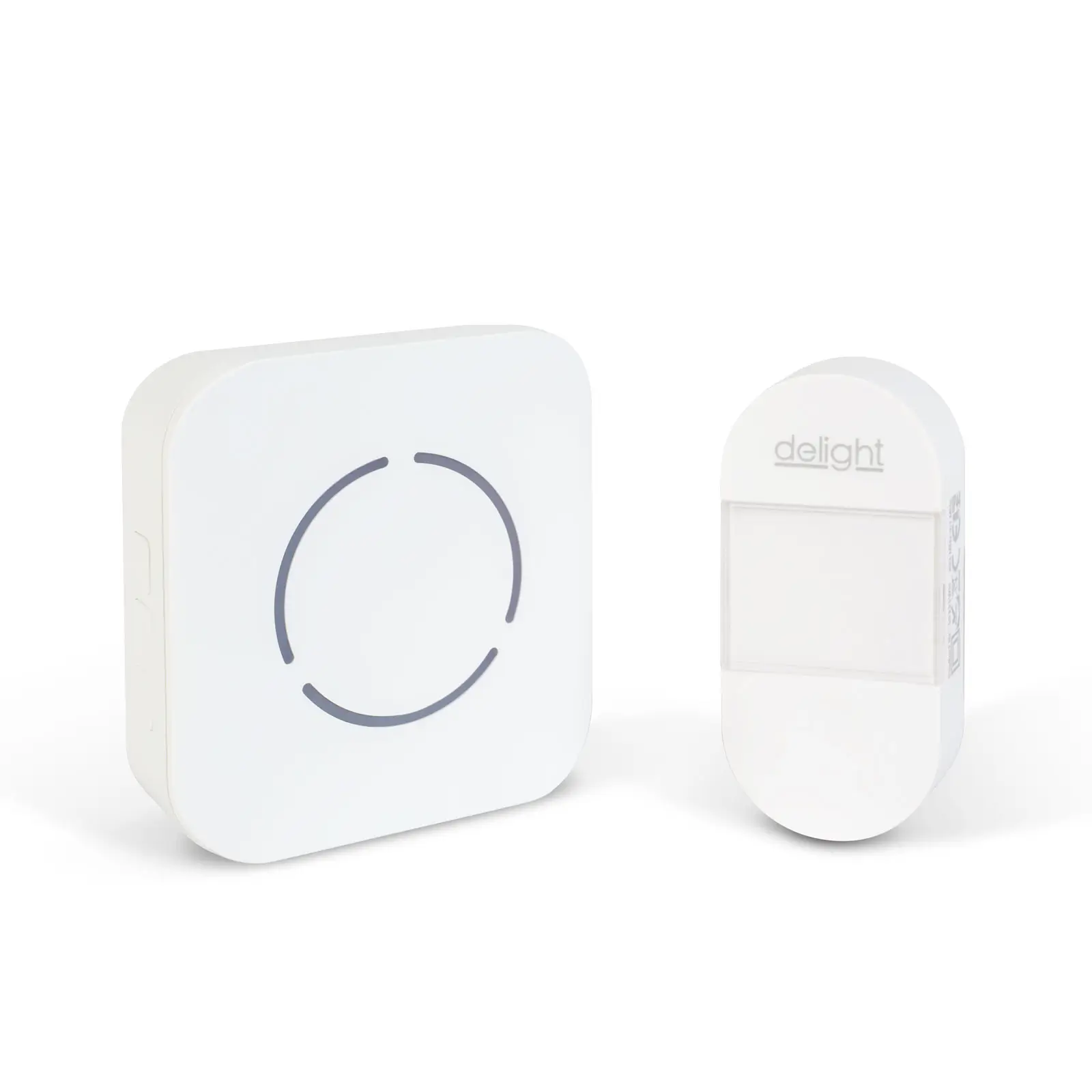 Sonerie wireless Kinetic fara baterii 1 buton +1 receptor alb delight 55331WH – IoElectronice.ro [2]