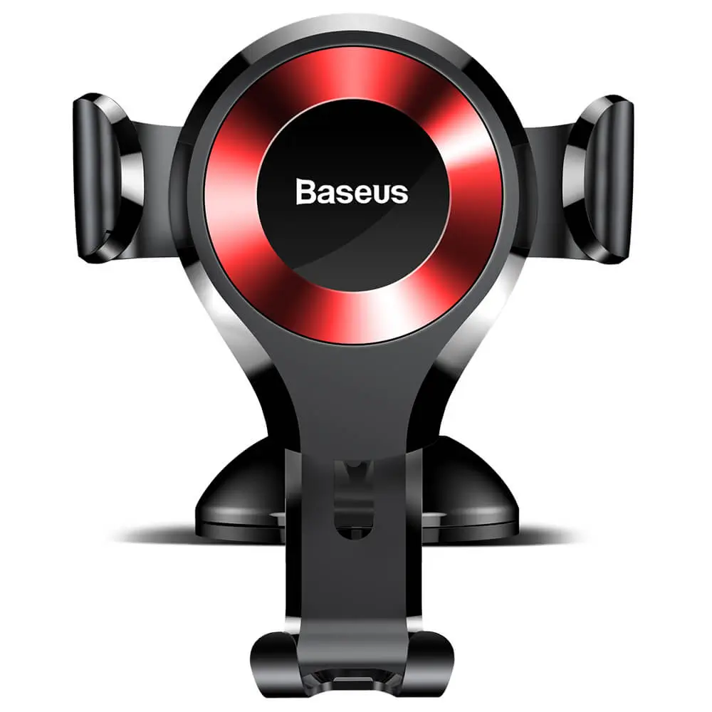 Suport Baseus Osculum Type Gravity Car Mount negru-rosu SUYL-XP09 [2]
