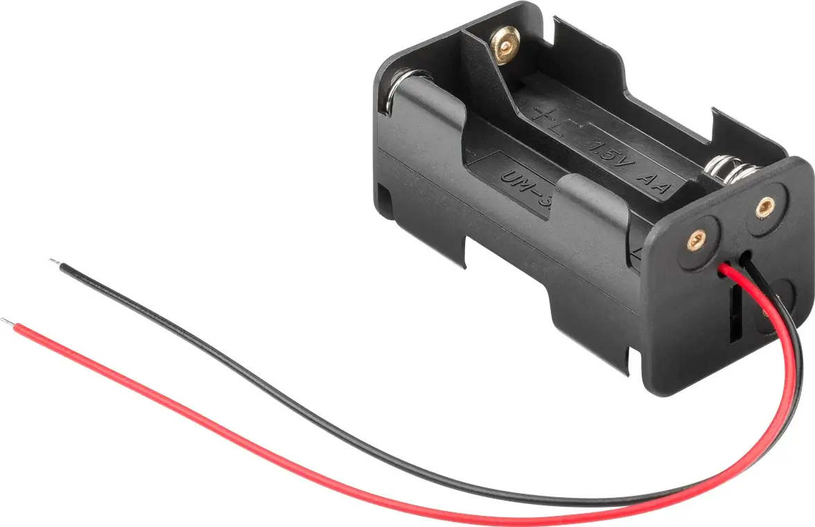 Electrice - Suport baterii 4x AA R6 cu capete de cablu libere 11472