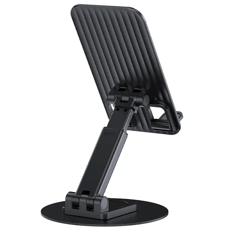 Suport birou rotativ 360 grade pentru telefon negru BWOO ZJ132 - IoElectronice.ro [3]