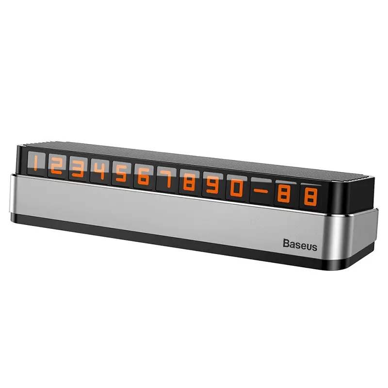 Suport număr de telefon parbriz BASEUS ACNUM-B0S – IoElectronice.ro [3]