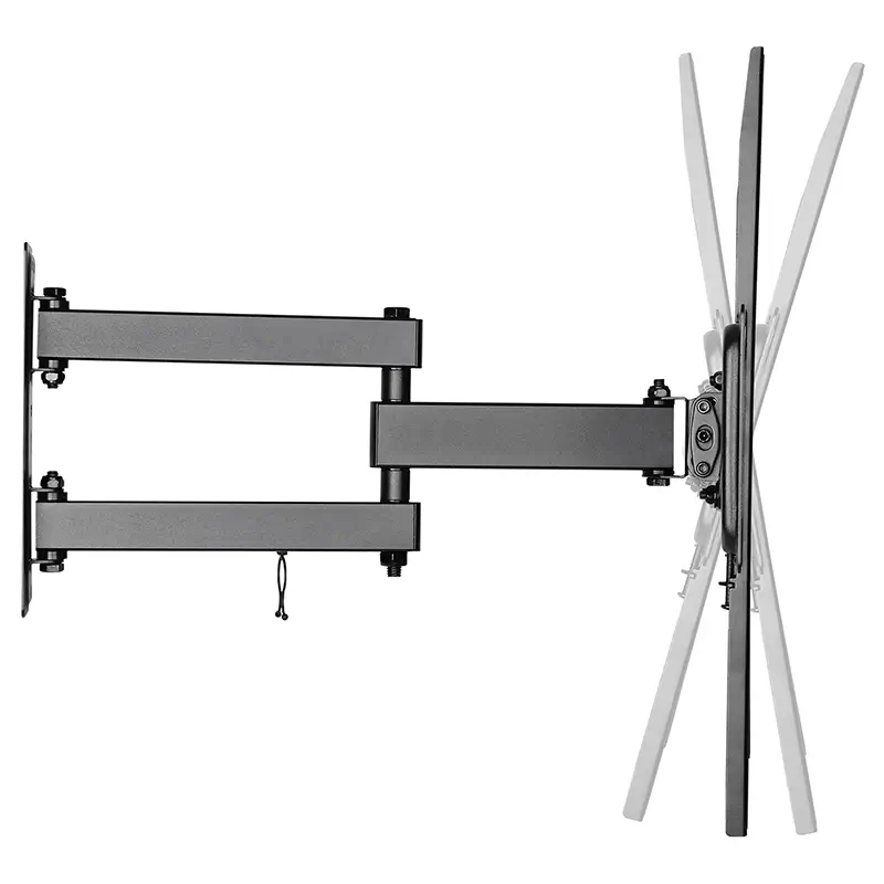 Suport TV de perete Cabletech UCH0204, negru, pentru televizoare 32-55 inch, capacitate 35Kg, montare ușoară. [2]