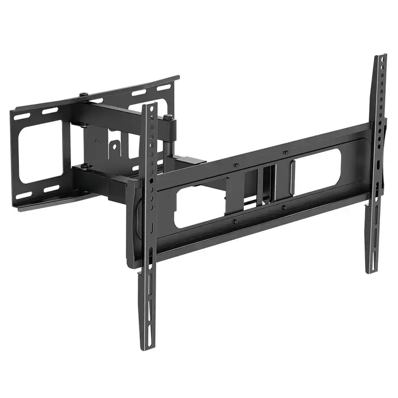 Audio-video - Suport TV de perete Cabletech UCH0204, negru, pentru televizoare 32-55 inch, capacitate 35Kg, montare ușoară.