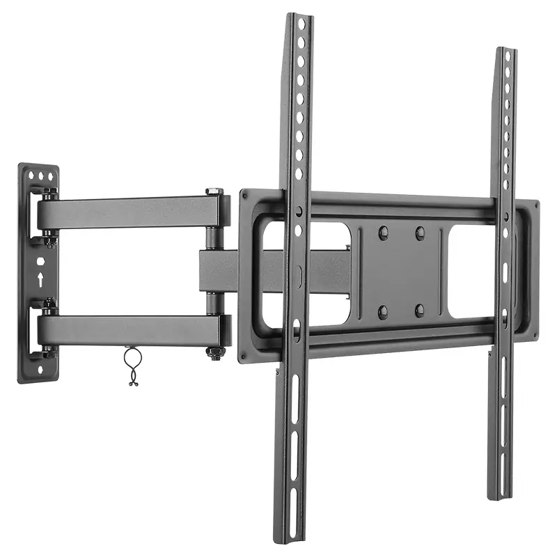 Suport TV de perete Cabletech UCH0204, negru, pentru televizoare 32-55 inch, capacitate 35Kg, montare ușoară. [1]