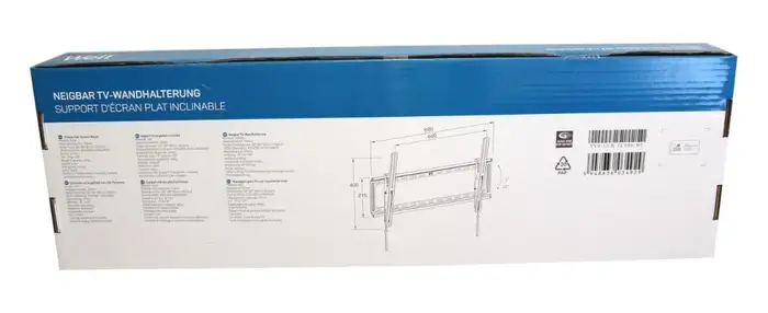 Suport TV LCD de perete 32"-80" inclinabil cu snur Well - IoElectronice.ro [4]