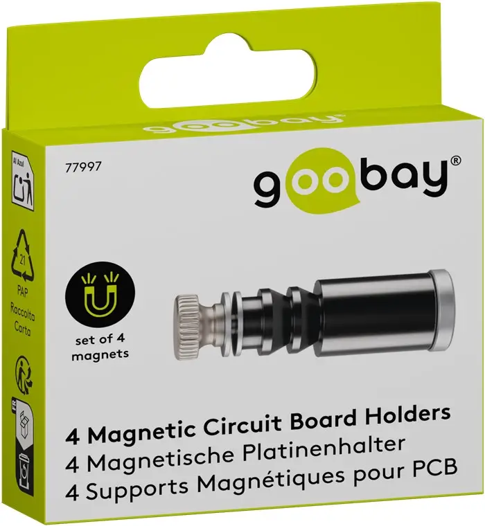 Suporturi pentru plăci magnetice de circuit Goobay 77997 [5]