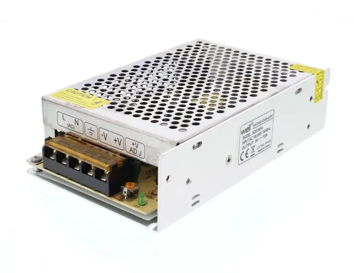 Electrice - Sursa în comutatie AC-DC 50W 5V 10A WELL 143x59x40mm