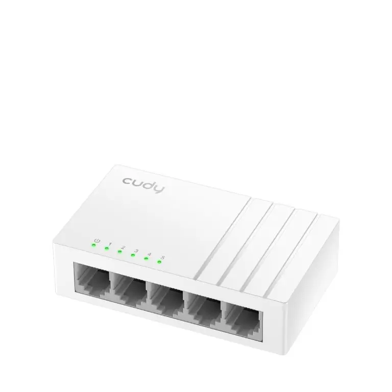 Computer-laptop - Switch Desktop 5 porturi 10/100Mbps Cudy FS105D