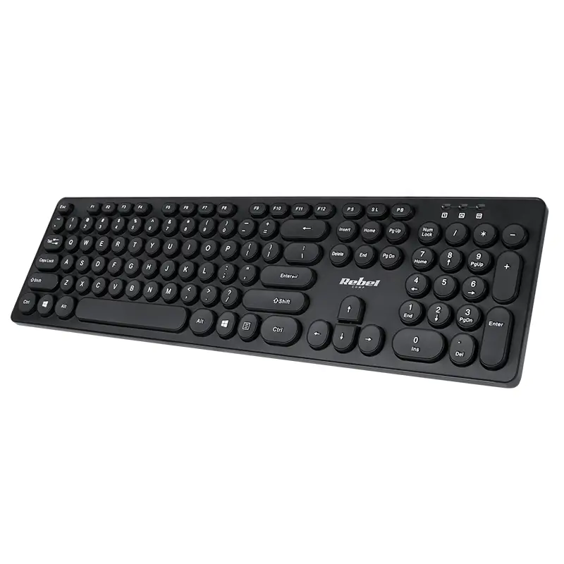 Tastatură Wireless 2.4GHz 96-taste WK100 REBEL KOM1028 [2]