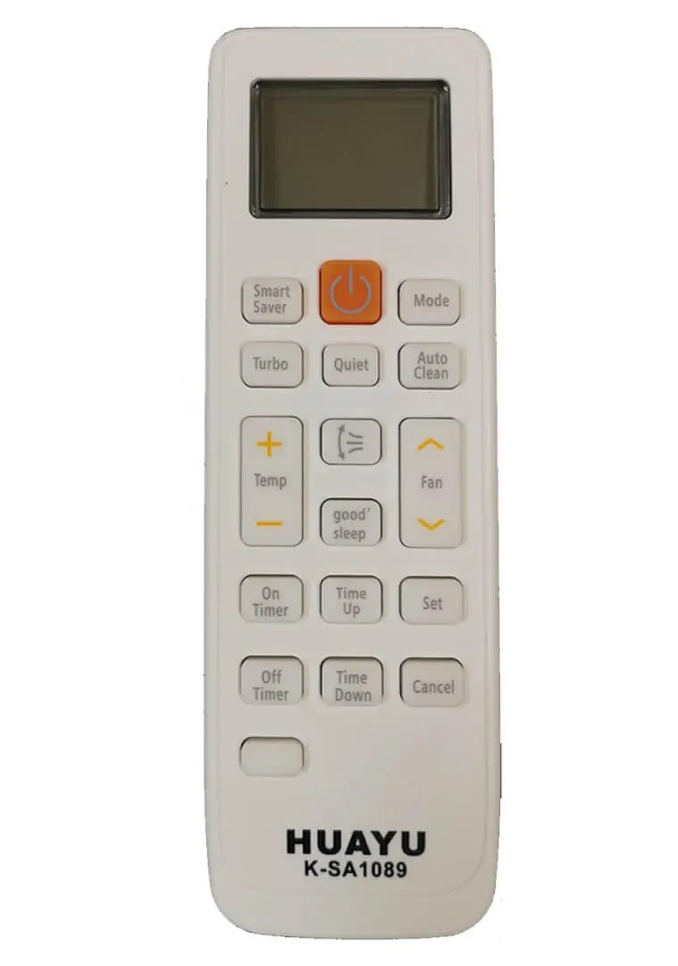 Telecomanda Aer Conditionat Samsung K-SA1089 – Compatibilă, Funcții Complete, Afisaj Digital, Similară cu Originalul [1]