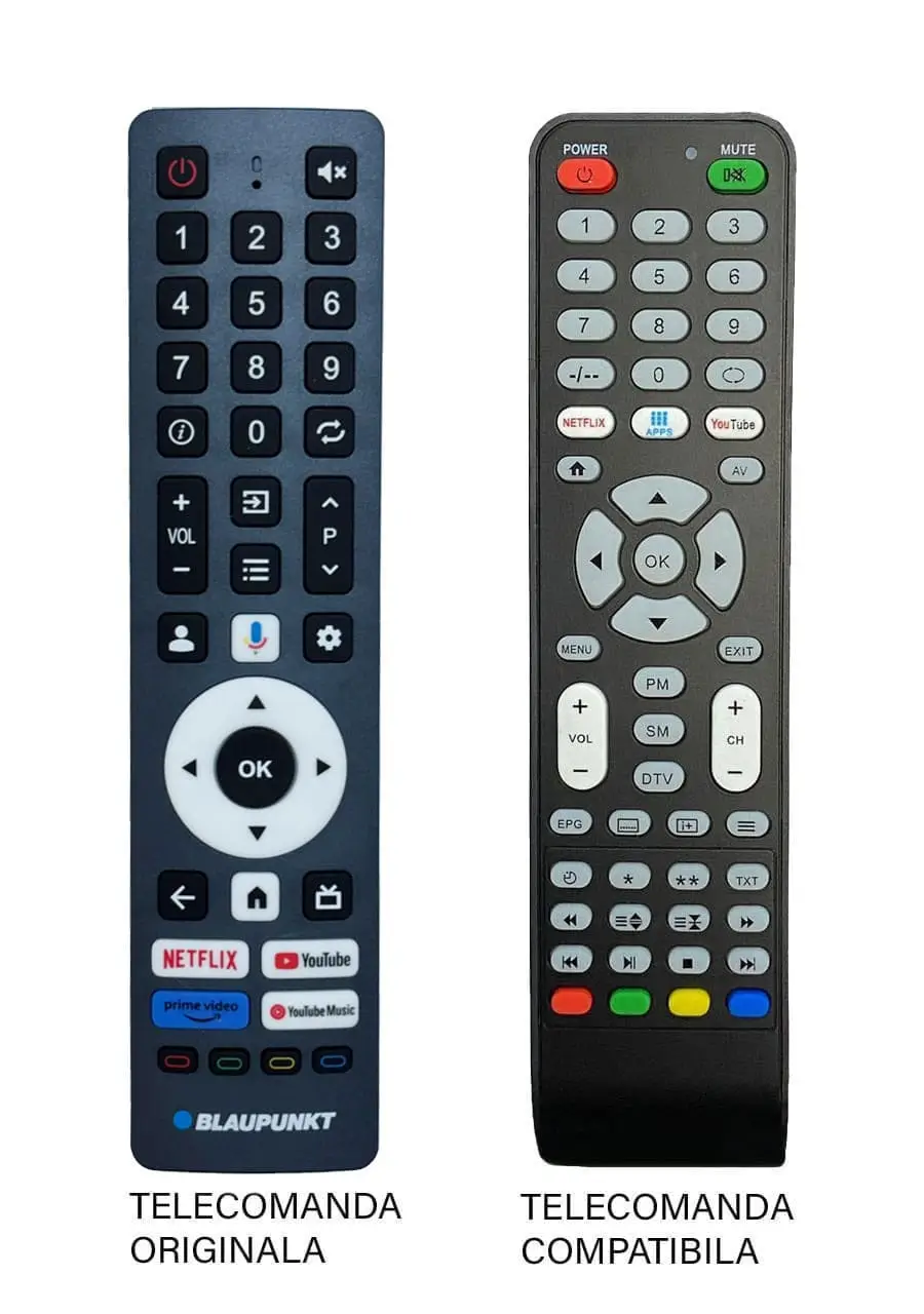 Telecomandă compatibilă Blaupunkt 50UGC5500S ER 9582 - Control TV Original, Calitate Garantată [1]