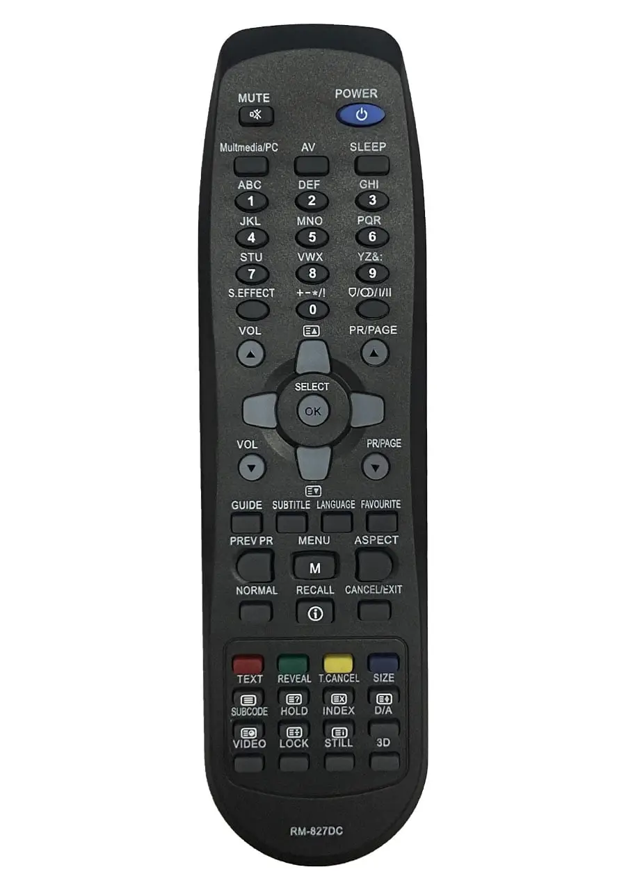 Telecomenzi - Telecomandă Daewoo RM-827DC IR pentru televizoare Daewoo, compatibilitate universală, lungime 20 cm