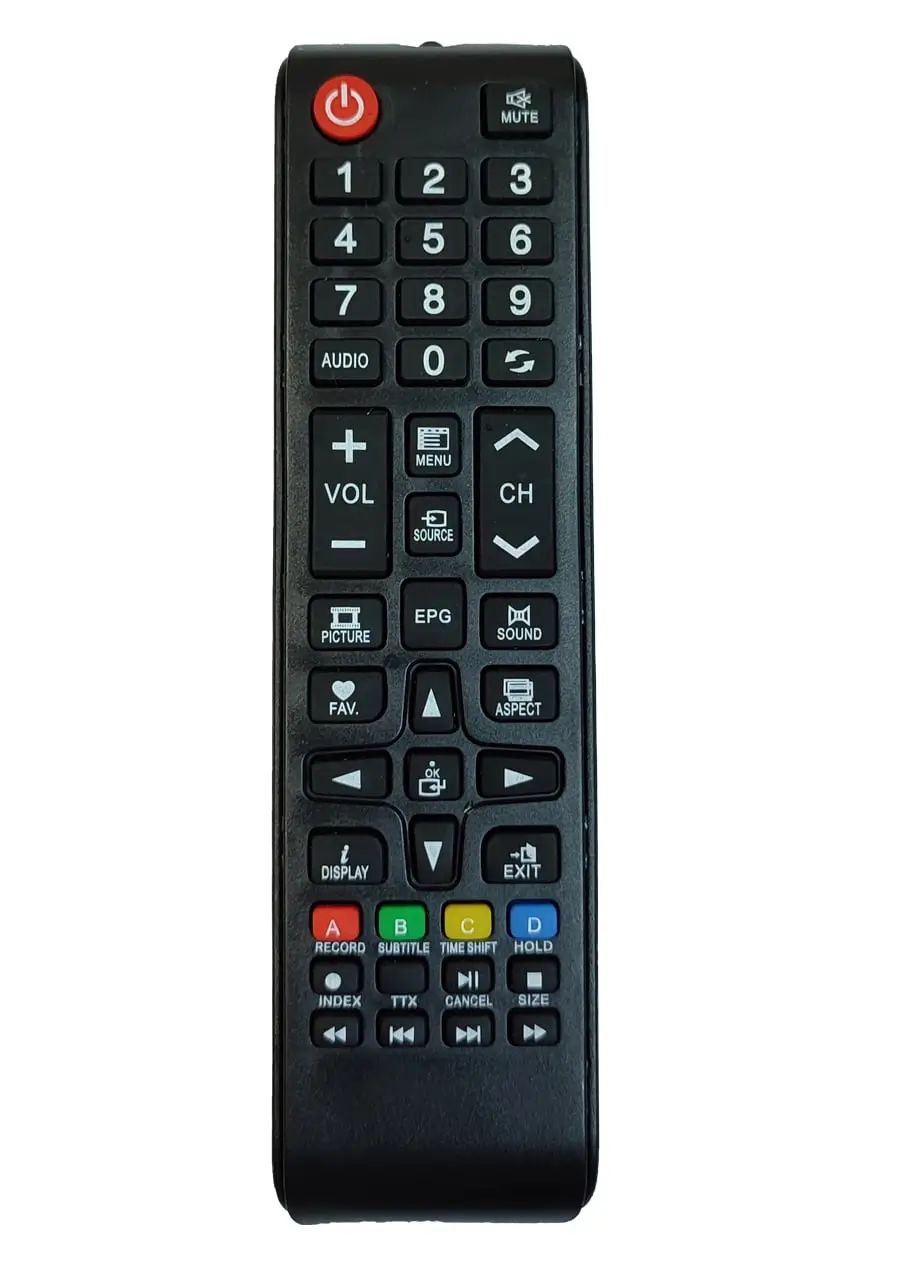 Telecomandă compatibilă TV Legend EE-T22, cod ER 9386, aspect original, baterii AAA recomandate [1]