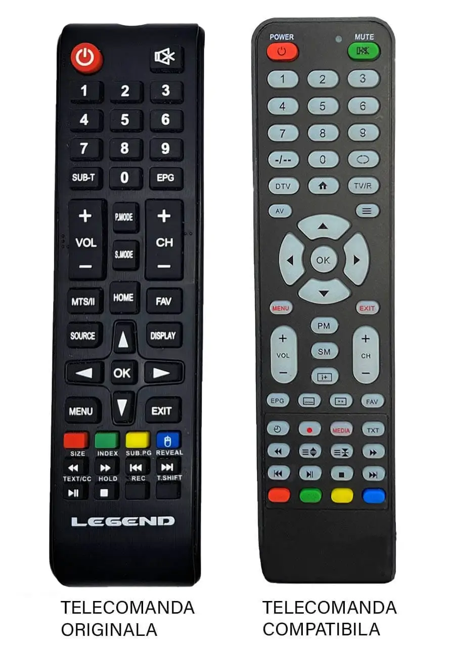 Telecomandă compatibilă TV Legend EE-T32S07, cod ER 9482, MFY 6121, SYS 007F – Calitate și fiabilitate [1]