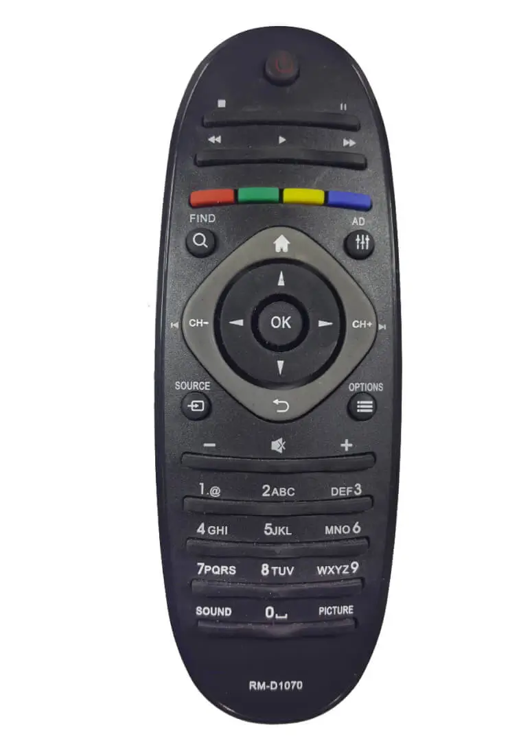 Philips - Telecomanda compatibila TV Philps RM-D1070 cod IR 479 (94) – IoElectronice.ro