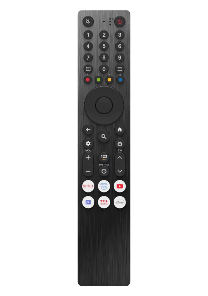 Audio-video - Telecomandă TV TCL RC733A compatibilă TCL, alimentare 3 V (2xAAA)