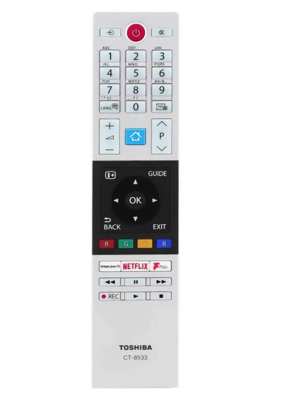 Telecomandă compatibilă TOSHIBA CT-8533 ER 28-N MFY 18, aspect original pentru TV Toshiba [1]