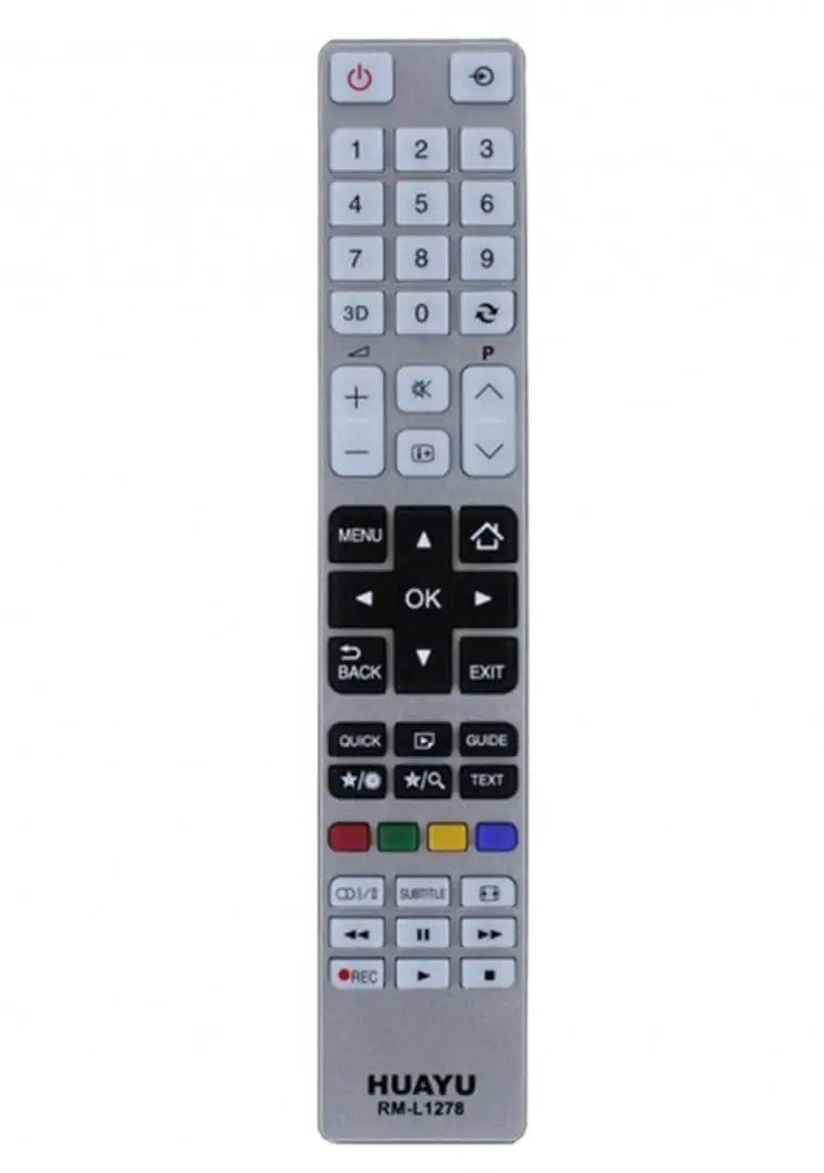 Telecomandă compatibilă TV Toshiba RM-L1278, HUAYU ER 28 /MFY 18 – Aspect original și funcționalitate sigură [1]