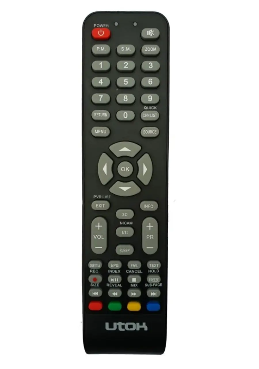 Telecomandă Compatibilă TV Utok U32 HD3/HD4 ER 1292 MFY 1282 – Design Original și Funcționalitate Perfectă [1]