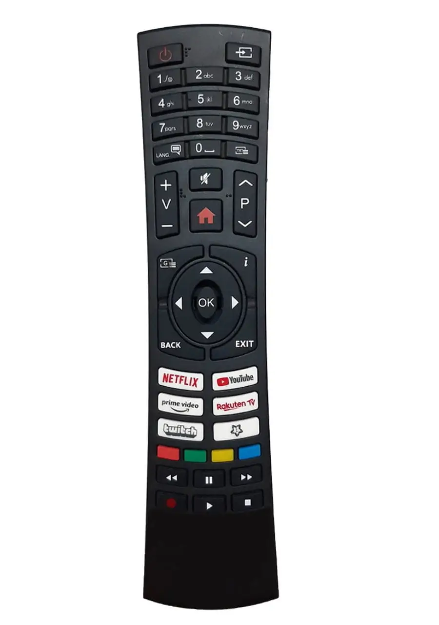 Vortex - Telecomanda compatibilă TV Vortex Vestel Telefunken Wellington Finlux RC4590 cod ER 1433-N /MFY 1423 (458) – IoElectronice.ro