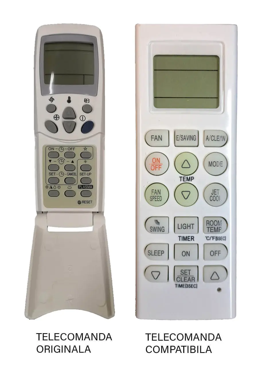 Telecomenzi aer conditionat - Telecomanda înlocuitoare compatibilă Aer Condiționat LG 262-1
