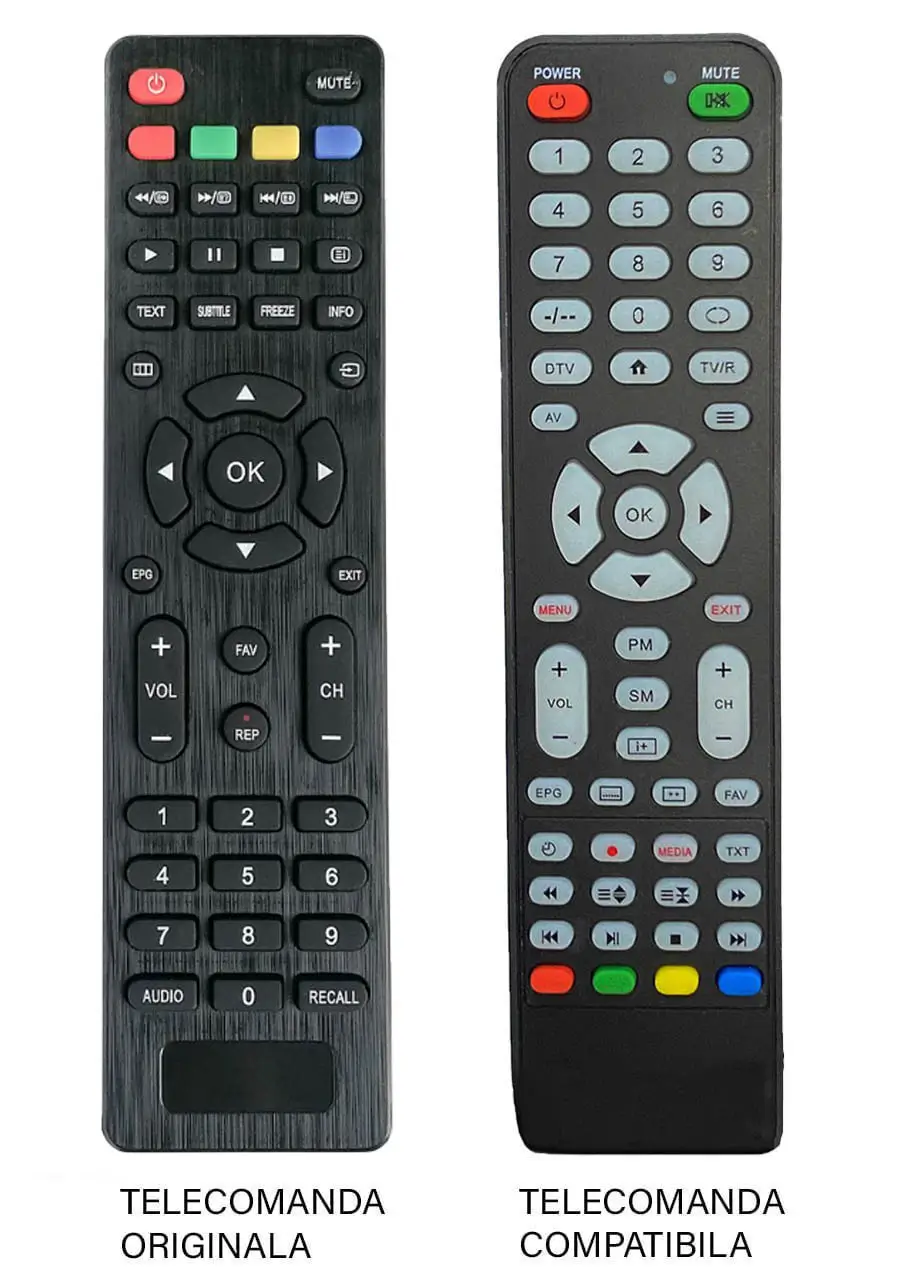 Cabletech - Telecomanda înlocuitoare compatibilă pentru TV CABLETECH PIL0327 (674) – IoElectronice.ro