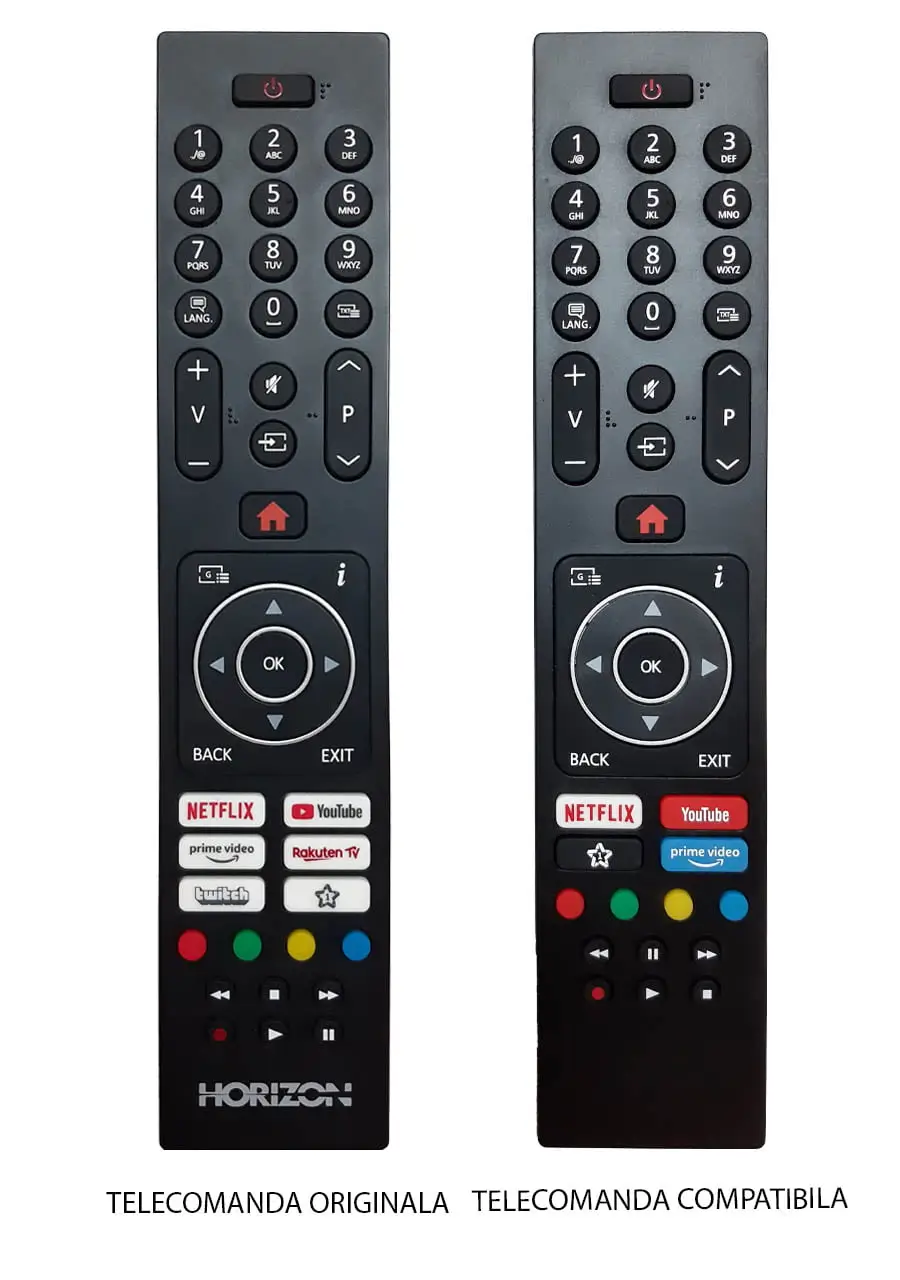 Audio-video - Telecomanda înlocuitoare compatibilă TV Horizon 32HL6330F/B cod ER 1433-N /MFY 1423 (337-1) – IoElectronice.ro