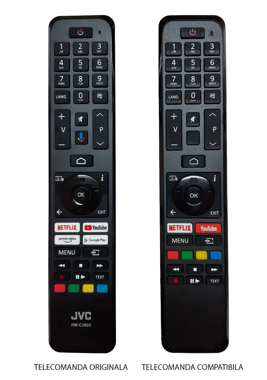 Audio-video - Telecomanda înlocuitoare compatibilă TV JVC Horizon RM-C3605 cod ER 1433-N / MFY 1432 (376-1)