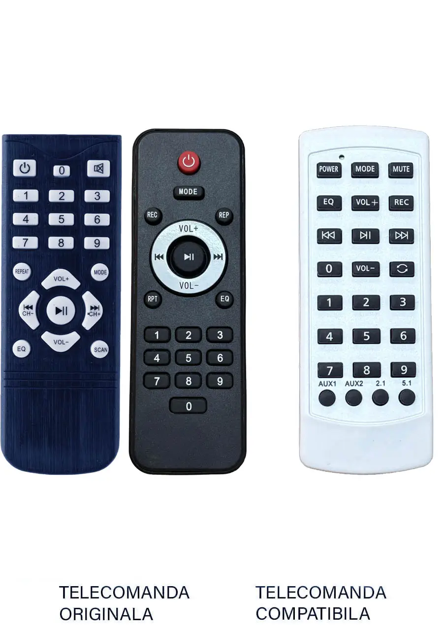 Telecomenzi diverse - Telecomanda înlocuitoare pentru boxa portabilă JRH DP-284 compatibilă cu originalul (655) – IoElectronice.ro