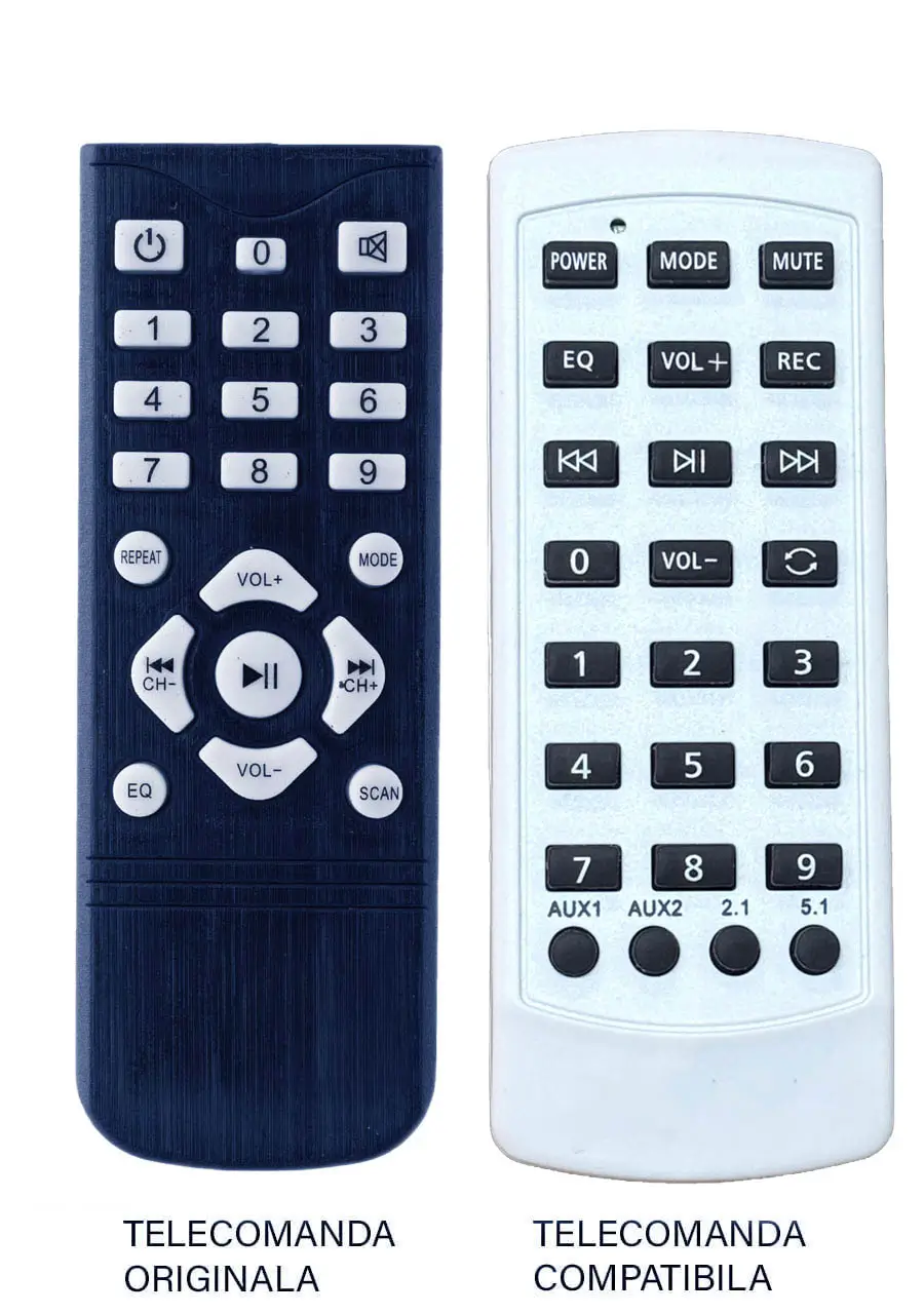 Telecomenzi diverse - Telecomanda înlocuitoare pentru boxa portabilă JRH 15 PRO (654) – IoElectronice.ro