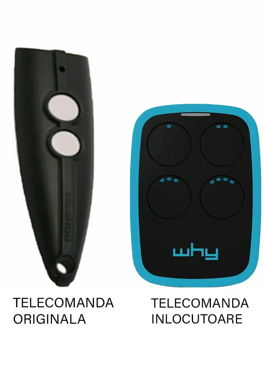 Telecomenzi RF porti - Telecomanda înlocuitoare Stagnoli Venus AV223, frecvență 433.92MHz, compatibilă cu originalul 592, tip OEM.