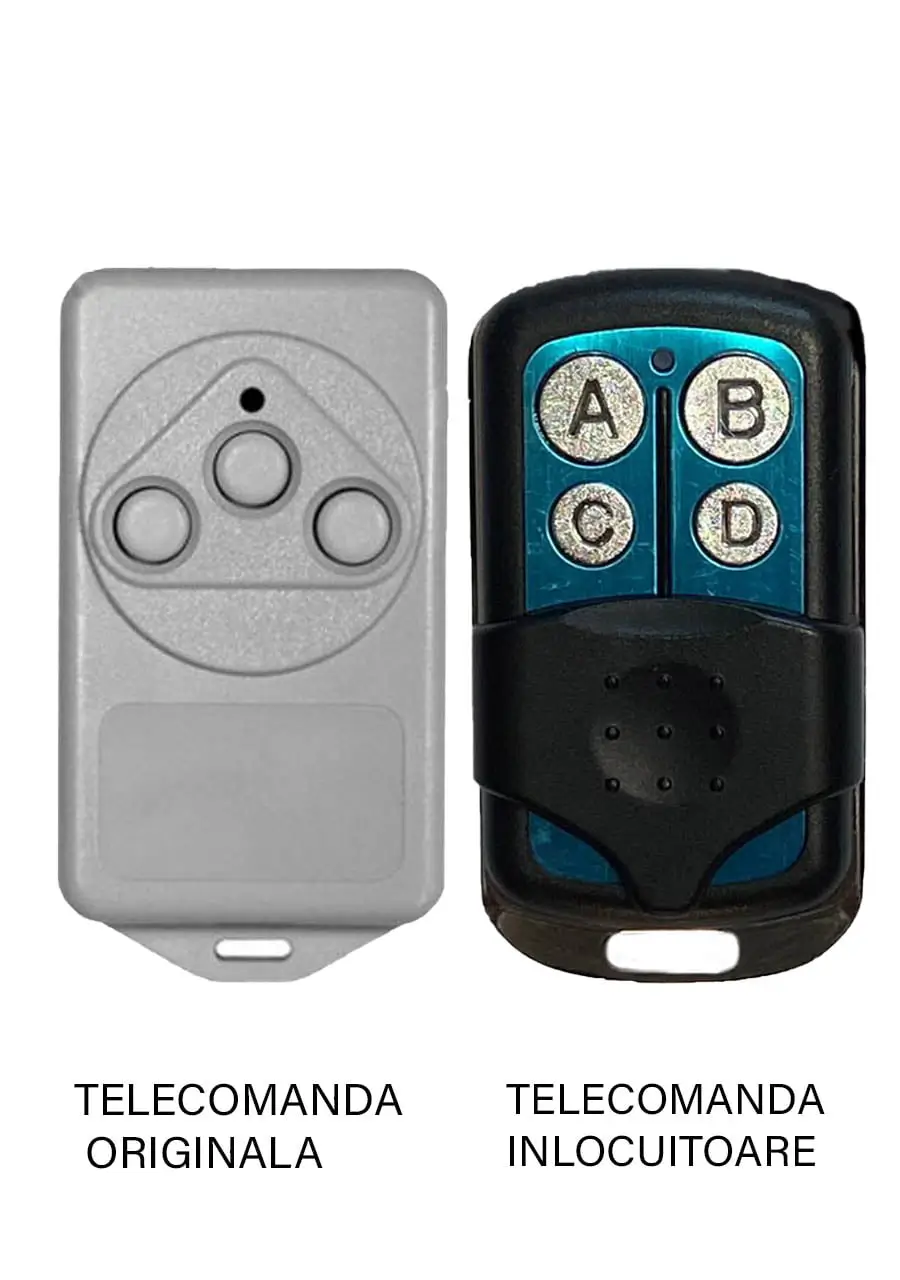 Telecomenzi RF porti - Telecomandă poartă garaj Proteco TX433 433.92MHz compatibilă cu sistemele Proteco