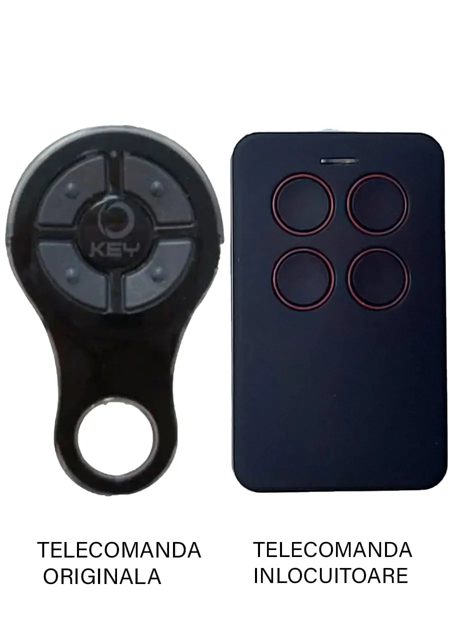 Telecomenzi RF porti - Telecomandă poartă garaj Key SUB44R 433.92MHz compatibilă cu diverse sisteme OEM