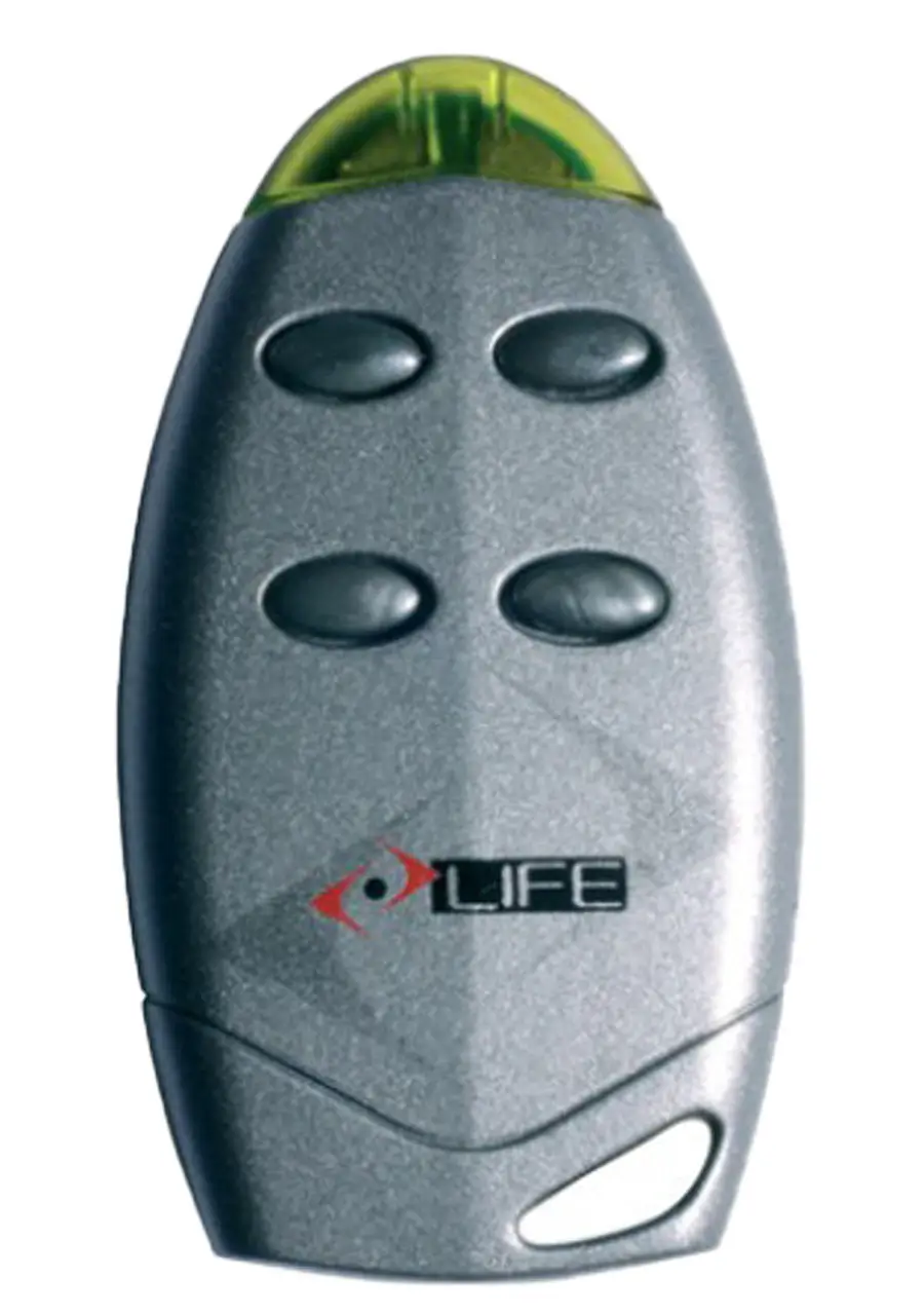 Telecomenzi RF porti - Telecomanda înlocuitoare poartă garaj Life STAR/ STAR4 cu 4 canale, frecvență 433.92MHz, Auto Code (827) – IoElectronice.ro