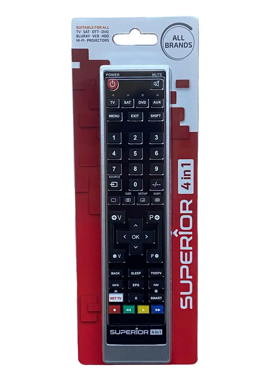 Telecomandă Programabilă IR Superior Perform – Universala, Multi-Aparat, Senzor IR Inclus [1]