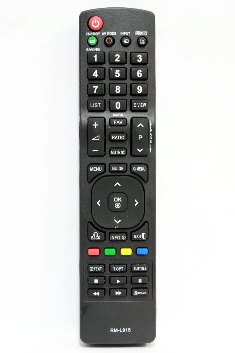 Telecomenzi - Telecomandă TV LG LCD RM-L915, originală, compatibilă, fără configurare, cod ER1449 / MFY1439