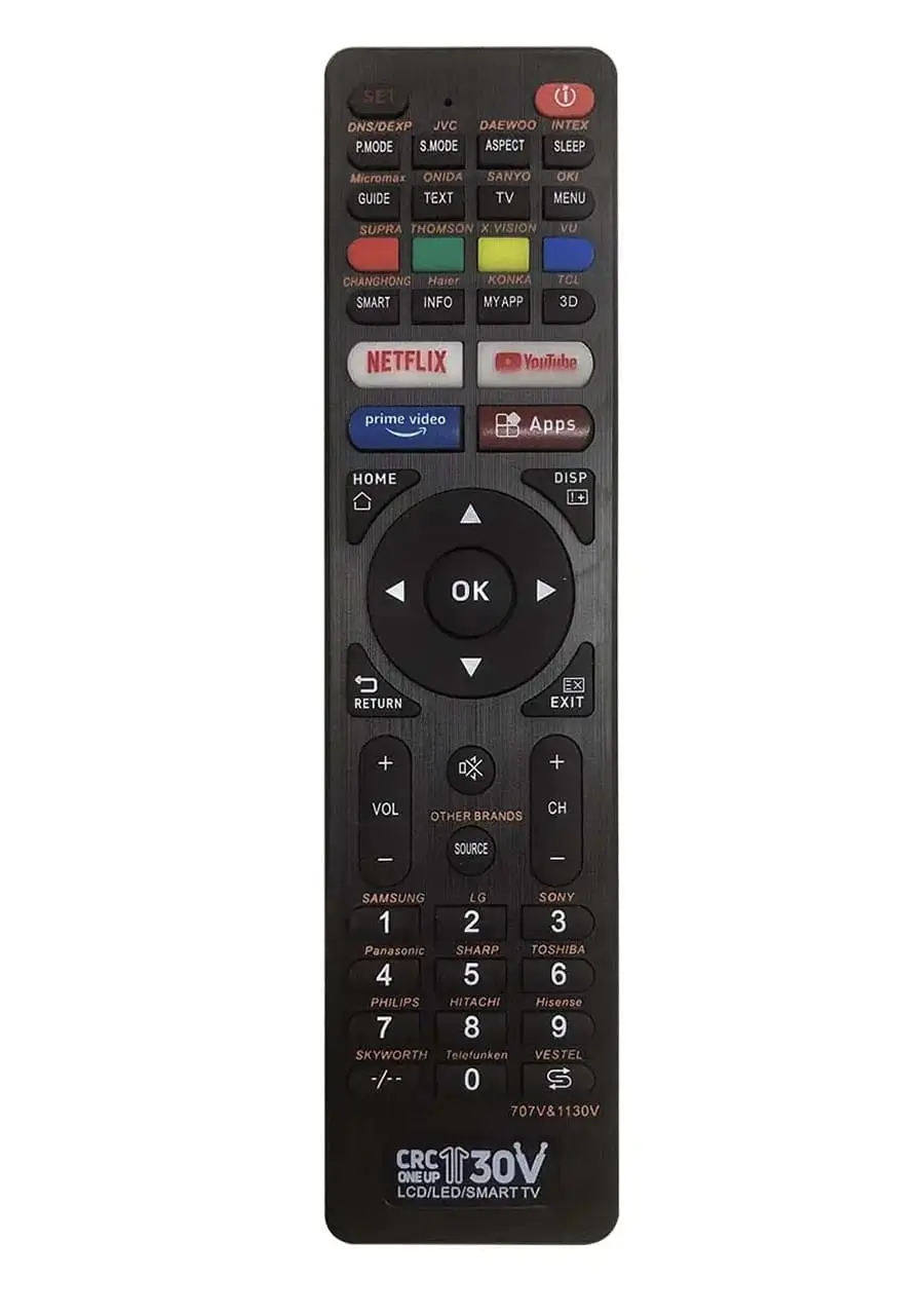Telecomenzi diverse - Telecomanda TV Multifuncțională Universală LED/LCD CRC1130V (573) – IoElectronice.ro