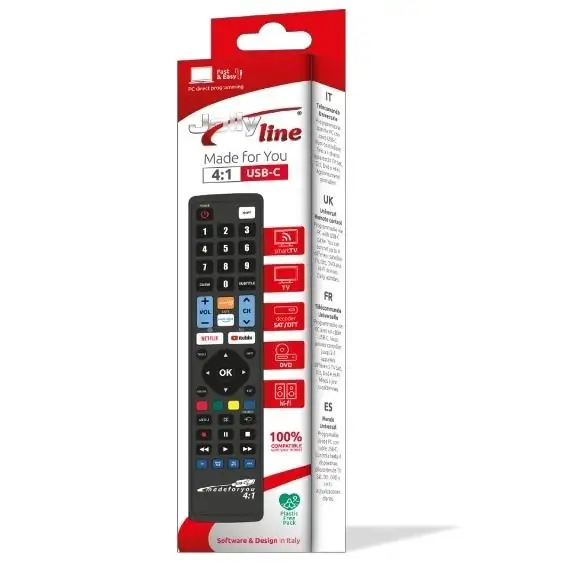 Telecomandă programabilă USB-C 4:1 Jolly 1771USB20250718 [2]