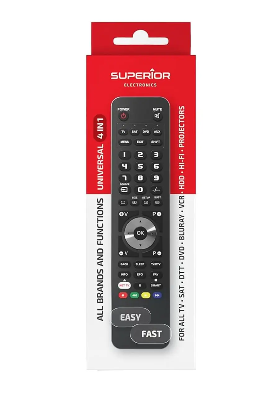 Telecomandă Universală Programabilă Superior Freedom 4 în 1 + Cablul USB Type-C pentru Încărcare [1]