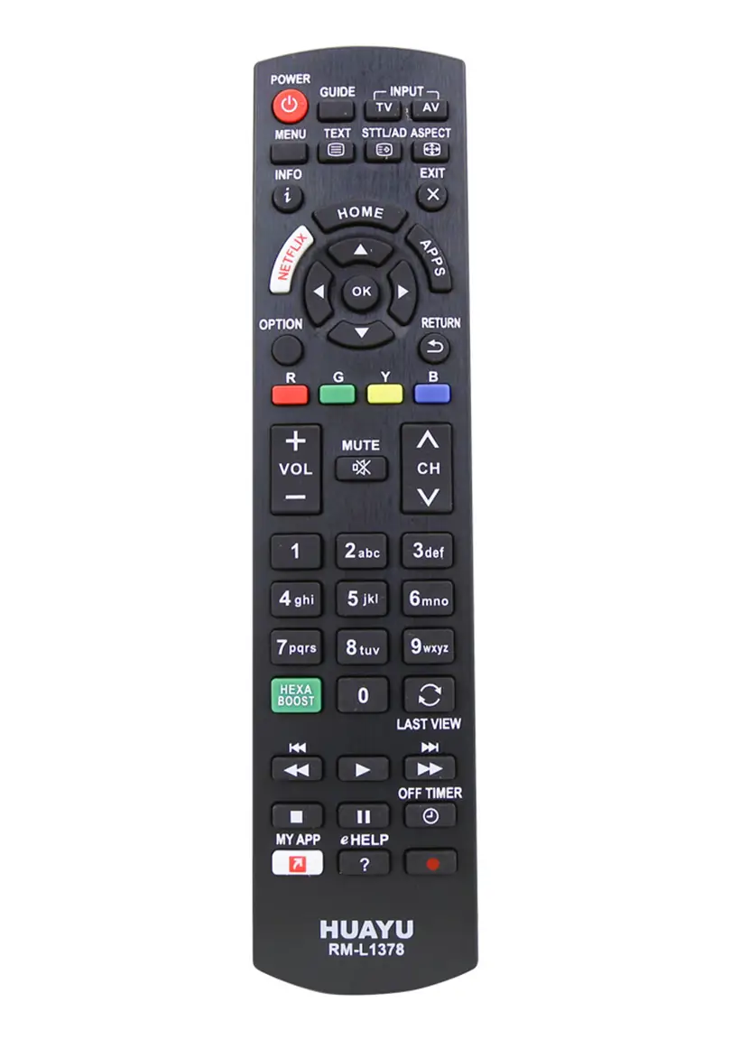 Telecomenzi - Telecomandă TV Panasonic RM-L1378 Huayu 3V 2xAAA compatibilă cu televizoare Panasonic