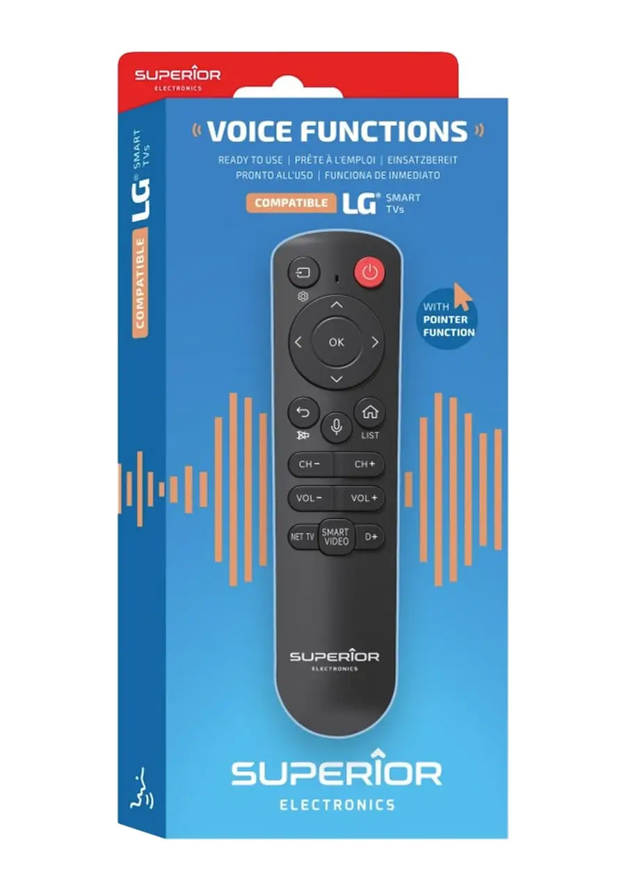 LG - Telecomanda universală TV SMART LG cu funcție de microfon și mouse Superior SUPTBB001 (459) – IoElectronice.ro