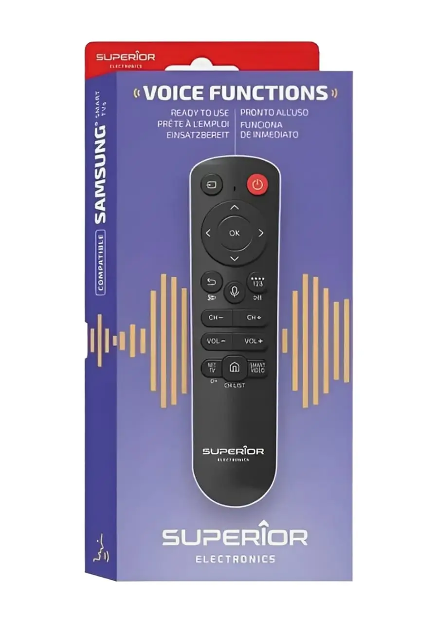 Samsung - Telecomanda universala TV SMART Samsung cu functie de microfon Superior SUPTBB002 (460) – IoElectronice.ro