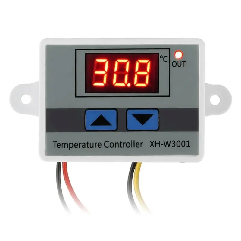 Termostat LCD XH-W3001 12V, Control Temperatură -50°C +110°C, Controler Fiabil pentru Pompe și Sisteme de Încălzire [1]
