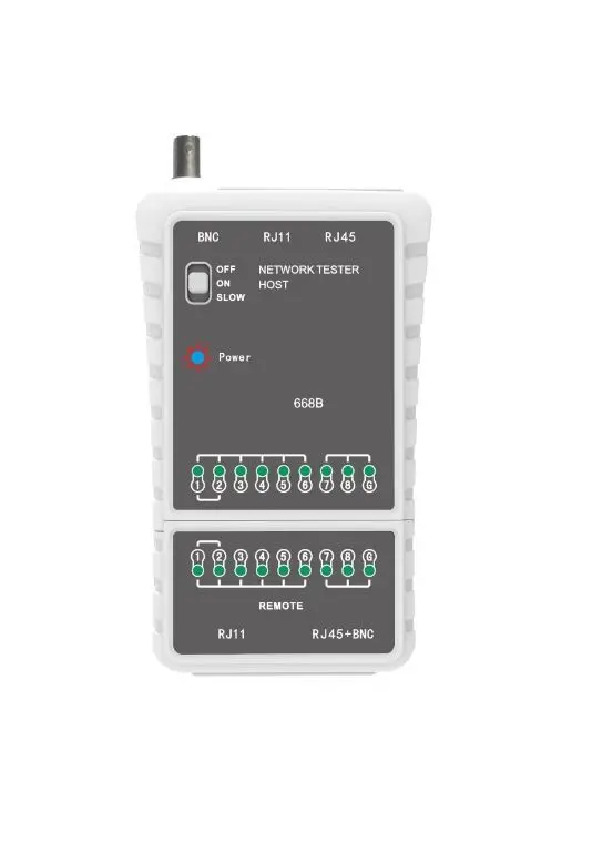 Multimetre - Tester MastFUYI FY668B pentru cablu rețea RJ45 / telefonie RJ11 / BNC – IoElectronice.ro