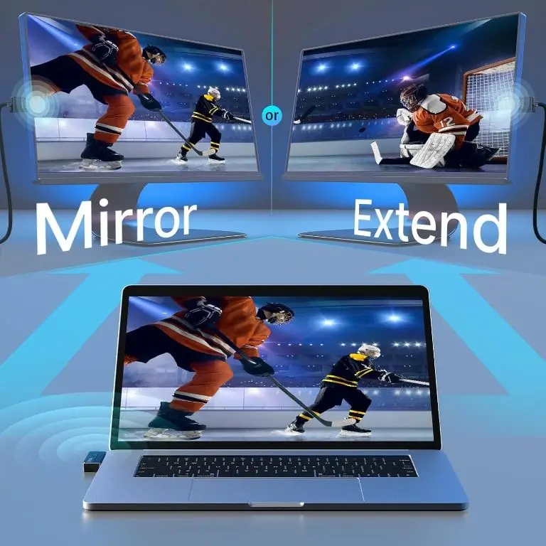 Transmitator și Receptor HDMI Wireless Minix C1 Plus - Full HD 1080P, USB-C, până la 50m, Plug & Play, Conectivitate Fiabilă [4]