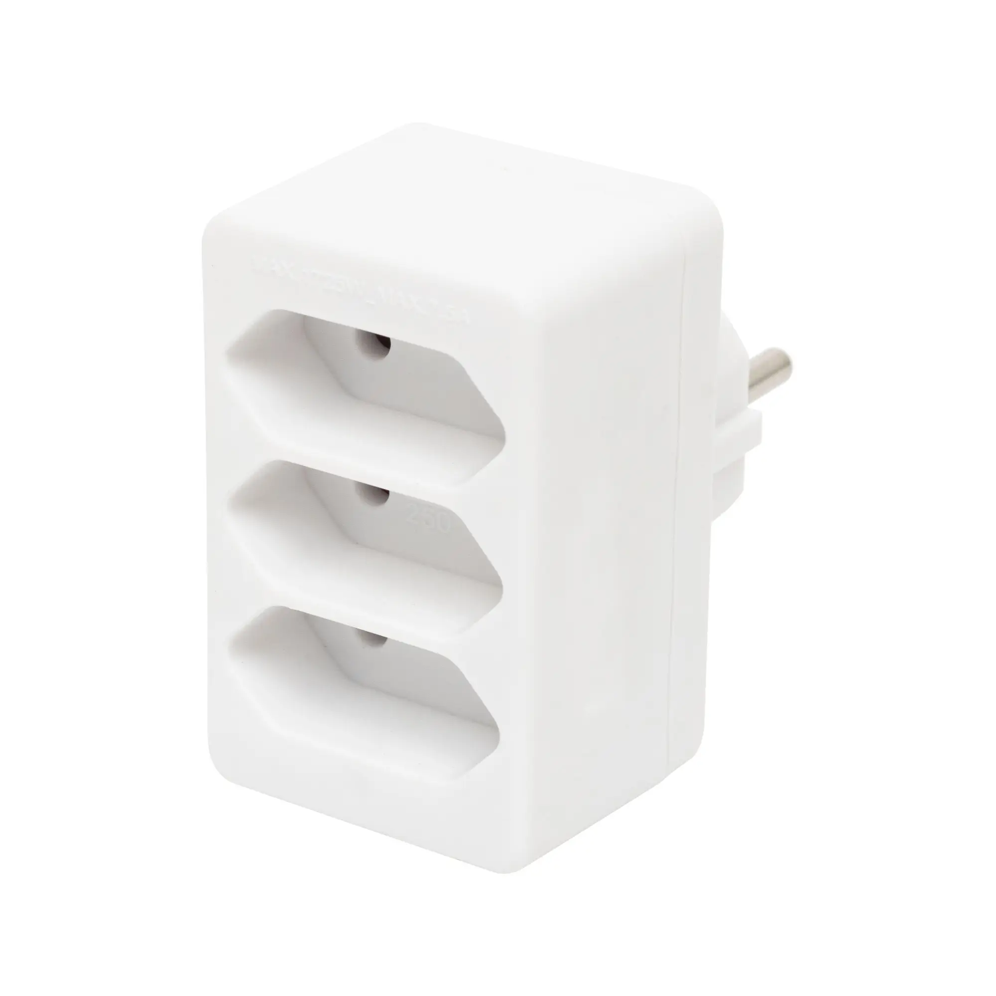 Electrice - Triplu stecher distribuitor 3x Euro 1500W alb Home NV 23/WH