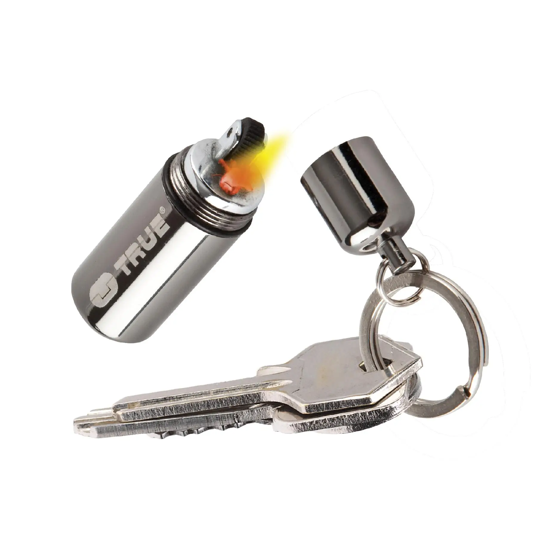 Scule mentenanta - TRUE UTILITY FIRESTASH bricheta mica rezistenta la apa si breloc TU262K